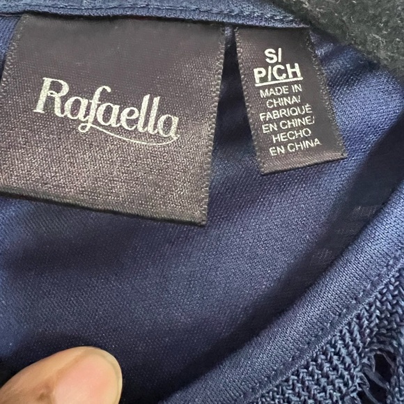 Rafaella Women’s Multicolor sleeveless knit top - Size Small - Picture 3 of 6